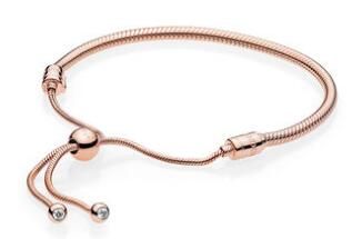 Bracelet coulissant Moments Pandora Rose