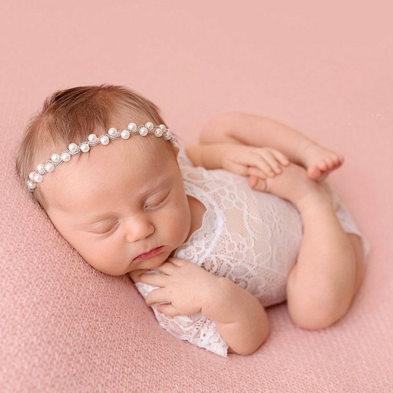 Newborn Baby Girls Lace Romper Clothes Jumpsuit Bodysuit Photo Props Costume New