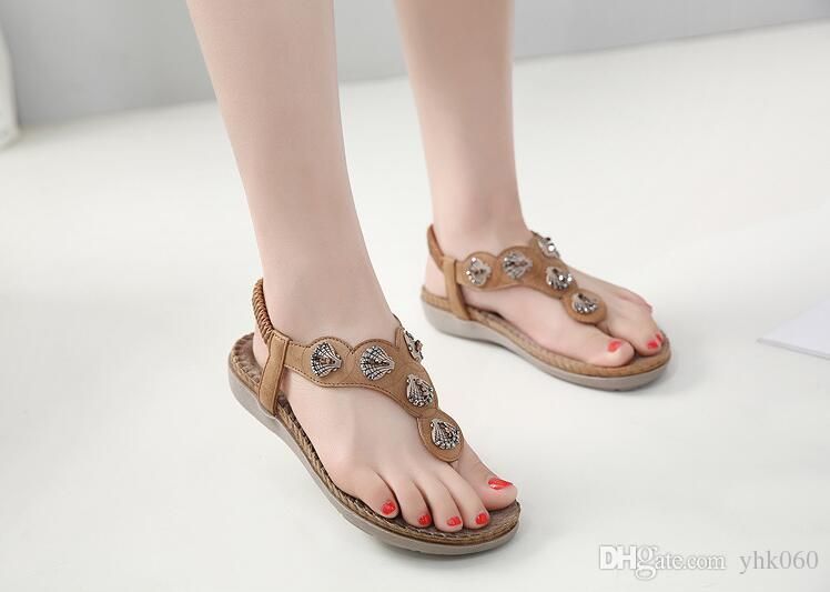 shell pink sandals