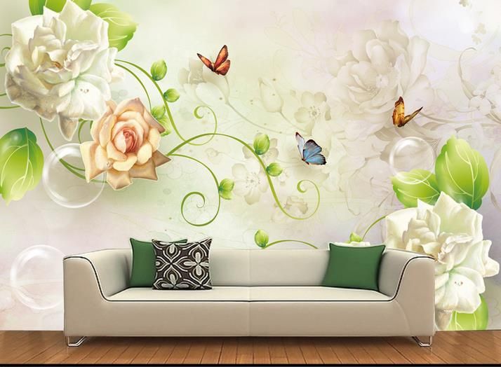 3D Wall Mural Butterfly peony flower Wallpaper For Walls Luxury 3D stereoscopic bedroom Living room TV backdrop Wallpaper 3D Wall Mural Butterfly peony flower Wallpaper For Walls Luxury 3D stereoscopic bedroom Living room TV backdrop Wallpaper