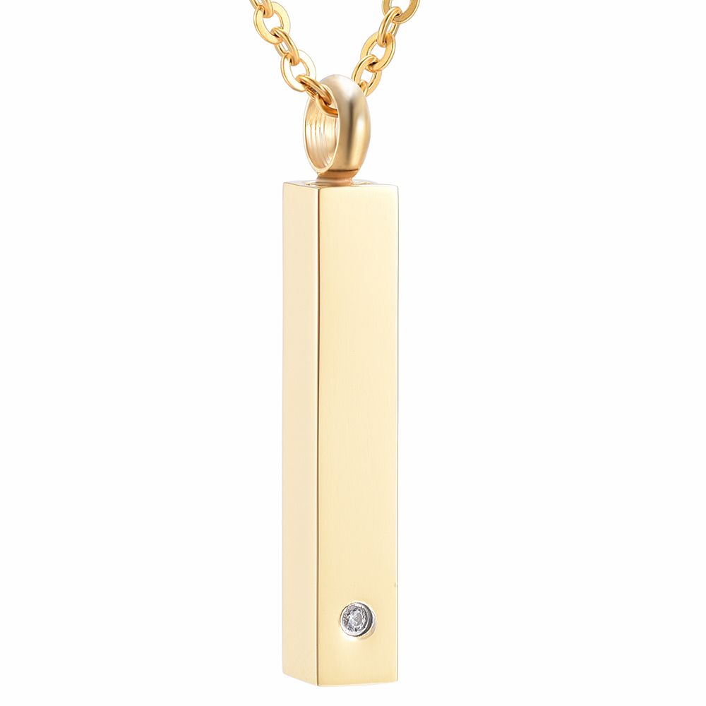 Ijd7142 Cube Crystal Urn Pendant 