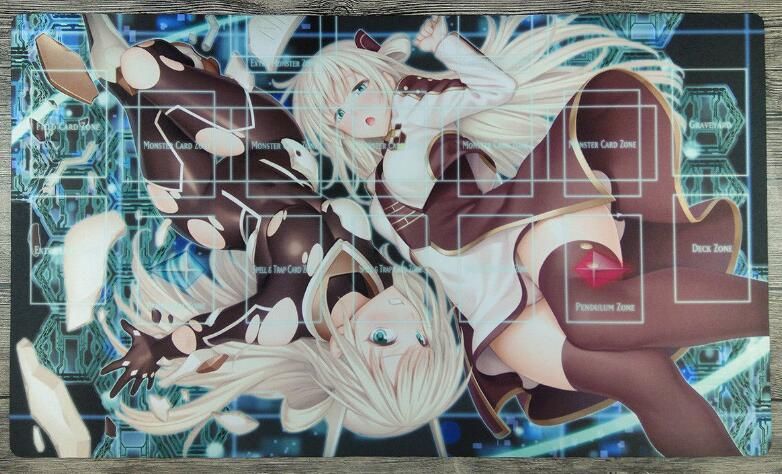 YuGiOh Sky Striker Ace Raye Custom Playmat Big Size with Free Best Gift Bag