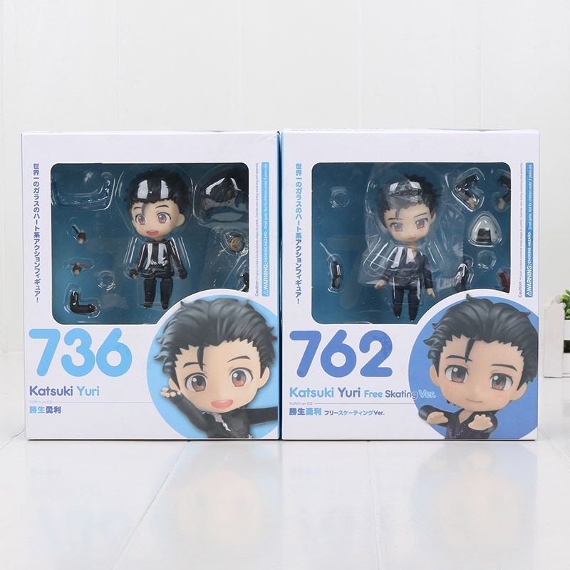 Action Figure 10cm NoBox Nendoroid Yuri!! on ICE Yuri Katsuki free skating Ver