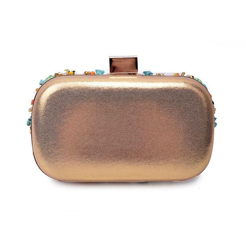 Pochette 4Giveness Capri Exchange da donna lurex turchese in poliestere |  ScuderiStore