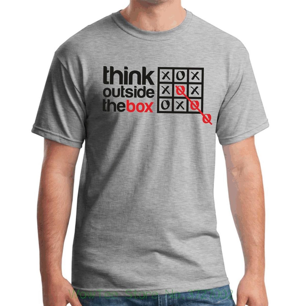 Think Outside The Box Drei Gewinnt Xxo Kreis Und Kreuz S Xxl T Shirt Hipster Homme Printed T Shirts Funny T Shirt Over Shirt From Pxue3203 12 79