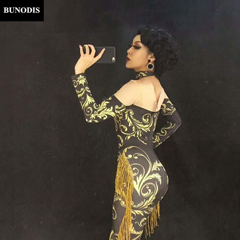 yellow jumpsuit dancer