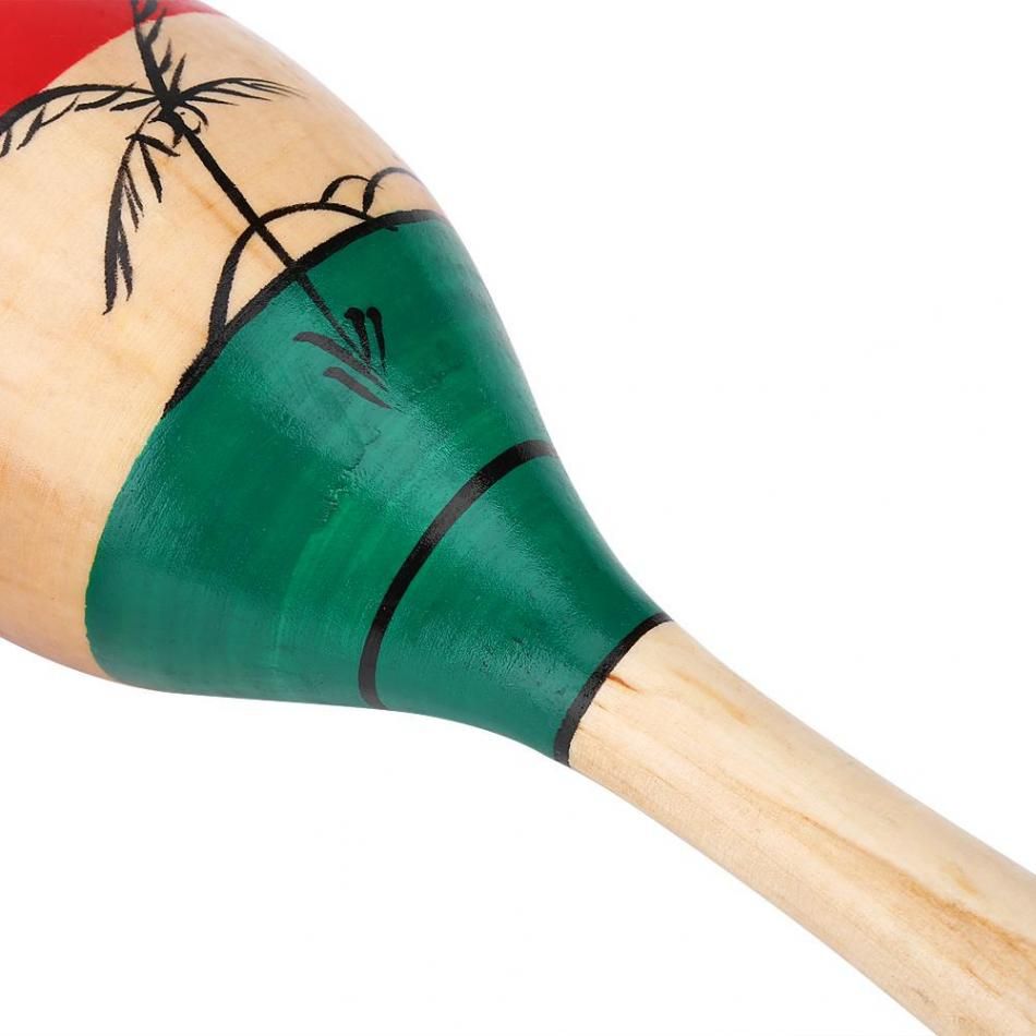 1 paio di durevoli maracas in legno Grande strumento musicale educativo da 25 cm Giocattolo per bambini Bambini Maracas in legno 1 paio di durevoli maracas in legno Grande strumento musicale educativo da 25 cm Giocattolo per bambini Bambini Maracas in legno