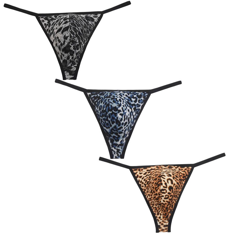 string léopard homme