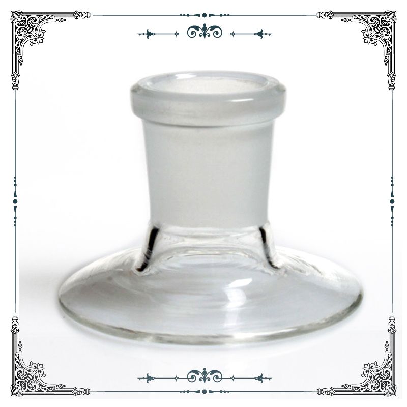 Glass Pedestal 14.4mm Flared Foot Slide Holder 14mm And 18mm Flared