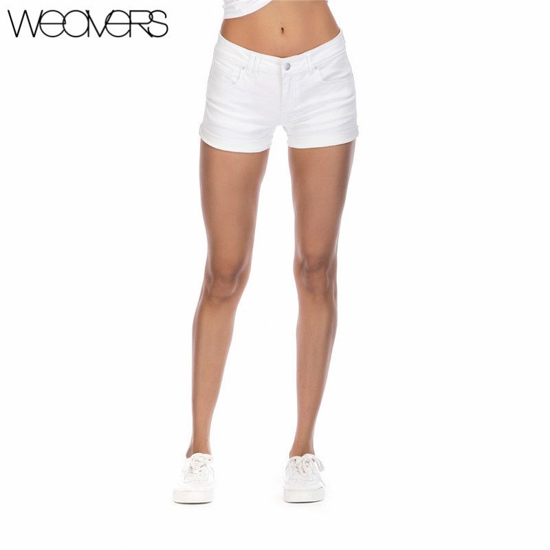 skinny leg shorts ladies