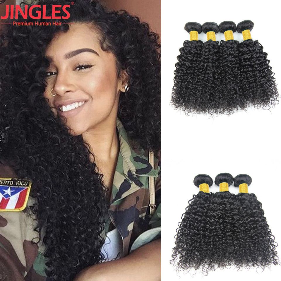 9a Quality Malaysian Afro Kinky Curly Human Hair Bundles Cheap