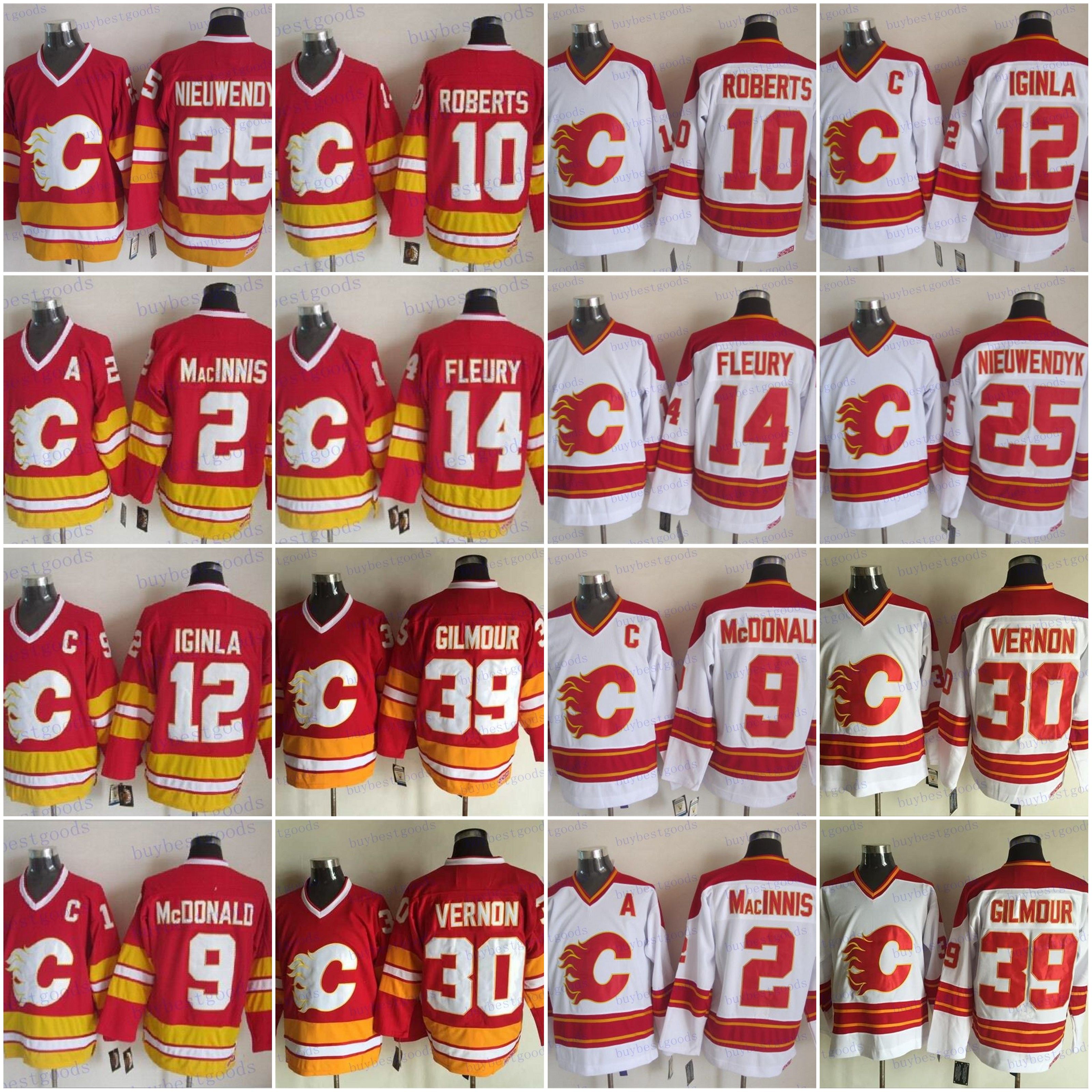 ccm calgary flames jersey