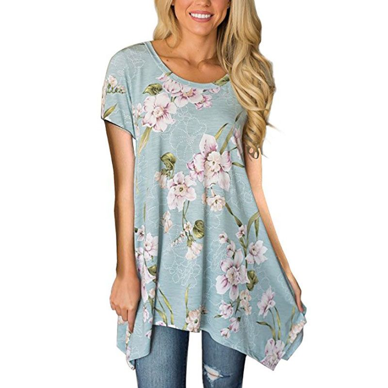 floral print t shirt