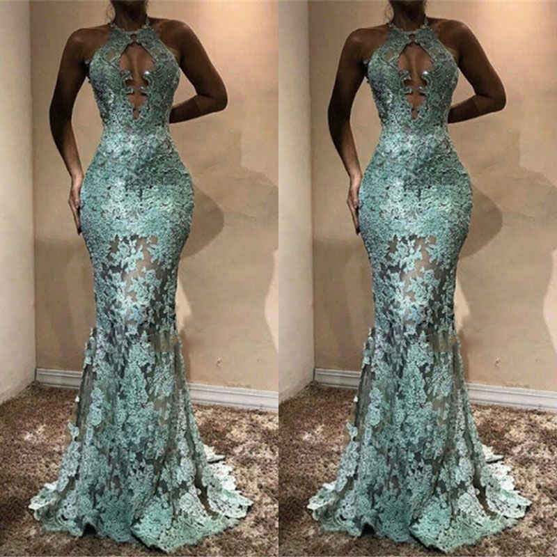 mint green prom dresses 2018