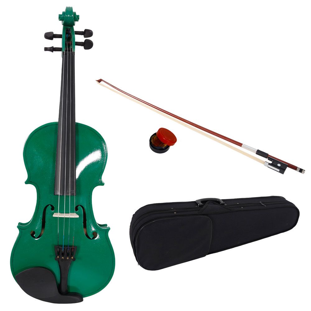 High Quality 4/4 Full Size Acoustic Violin with Case Bow Rosin 