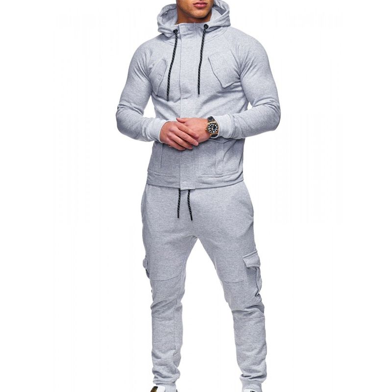 polo sweatpants and hoodie set mens