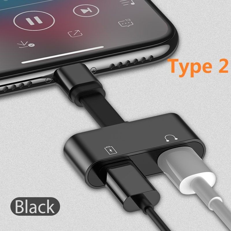 Adattatore 2 In 1 Lightning IPhone 7 Adattatore Di Ricarica IPhone 8 7 Plus  10 X Adattatore Cuffie Splitter Cuffie Da Plove, 6,12 € | It.Dhgate.Com