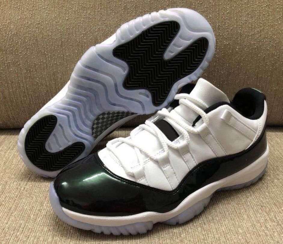 low top emerald 11s