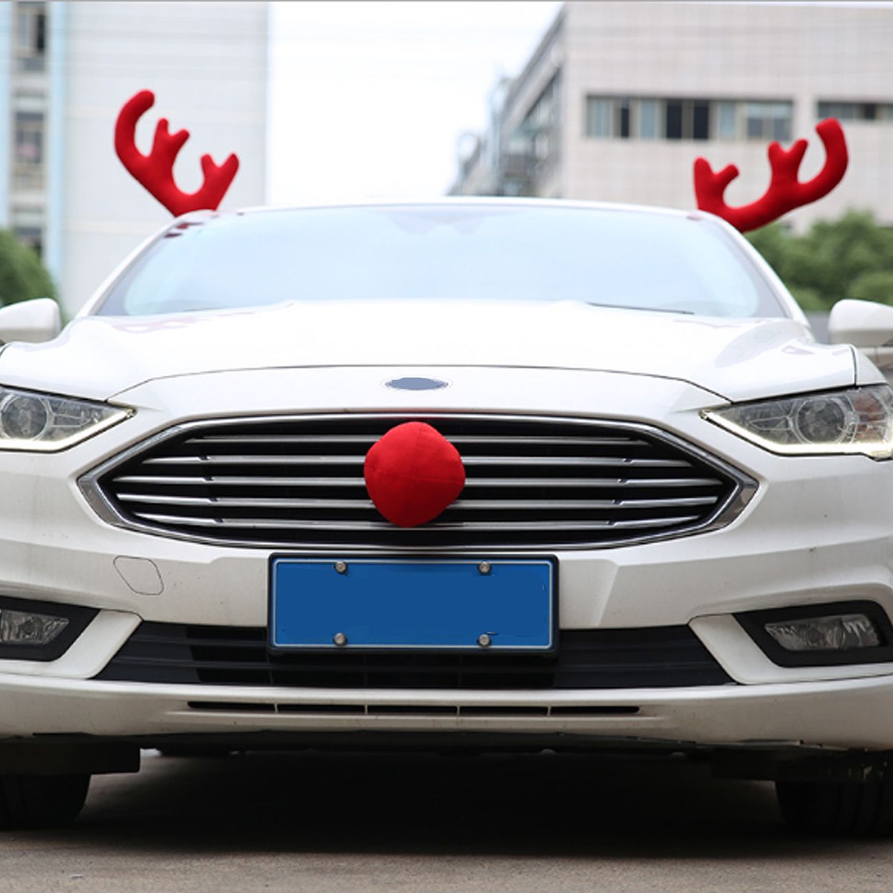 Reindeer Antlers Car Amazon Com Oxgord Car Reindeer Antlers Nose
