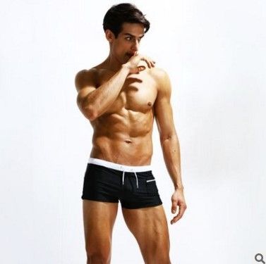 over the shoulder mens swimsuit