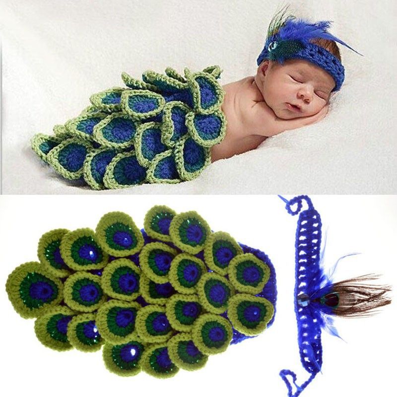 knitted baby starfish outfit