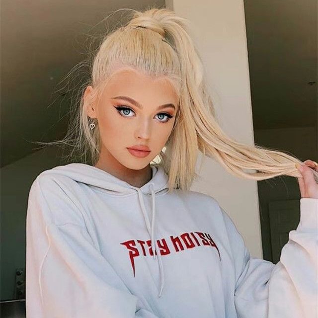 Cute 613 Blecah Blonde Ponytail 100g 120g Remy Human Hair Magic