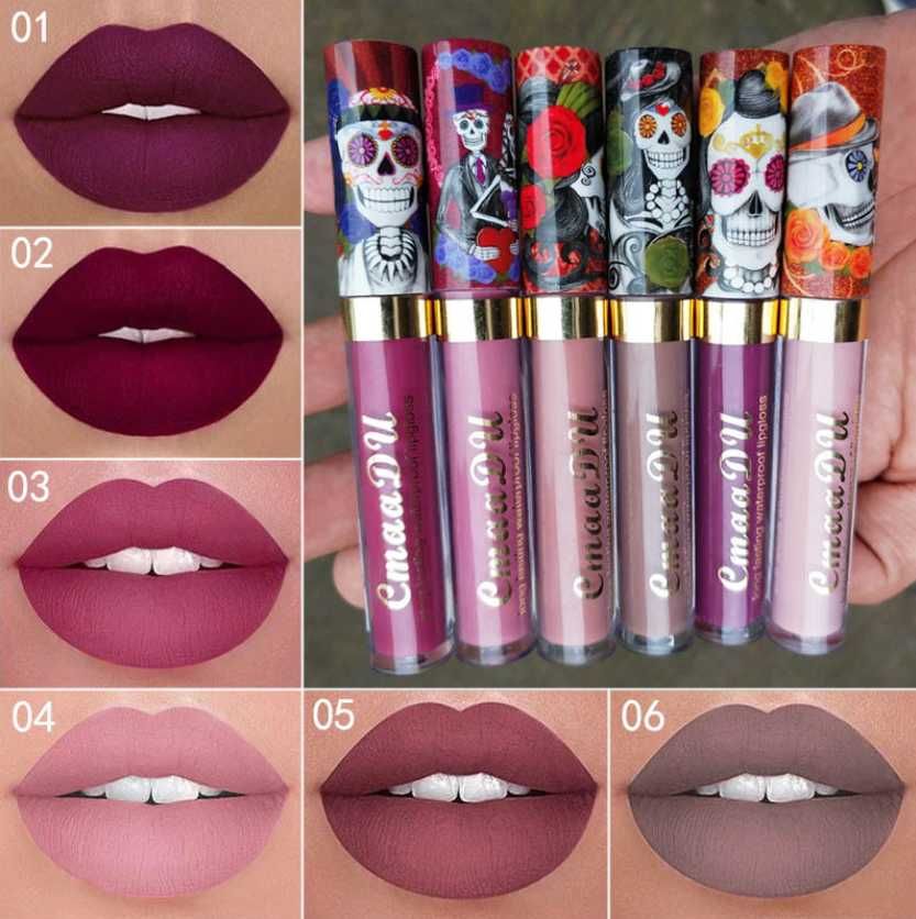 burgundy matte lip gloss