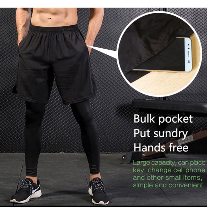 mens gym compression pants