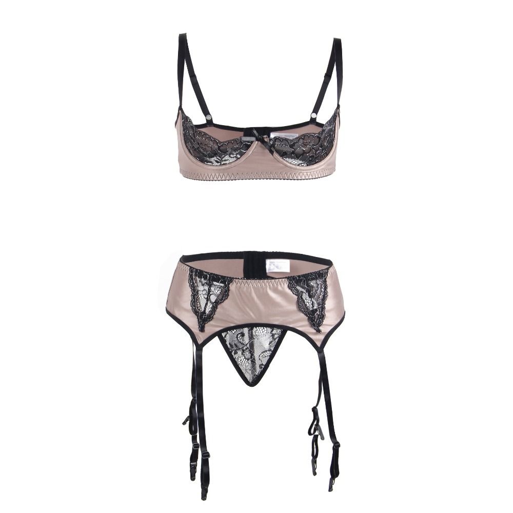 Womens Eyelash Lace Lingerie Bodydoll Pajamas Set Plus Size On Sale