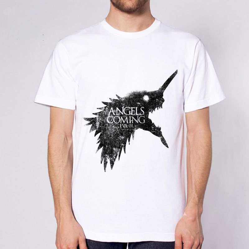 Acquistare Maglietta Neon Genesis Evangelion 2018 New Top T Shirt Moda  Manica Corta Magliette Uomo Tee Shirt Casual Economico | Consegna Veloce E  Qualità | DHgate Italy