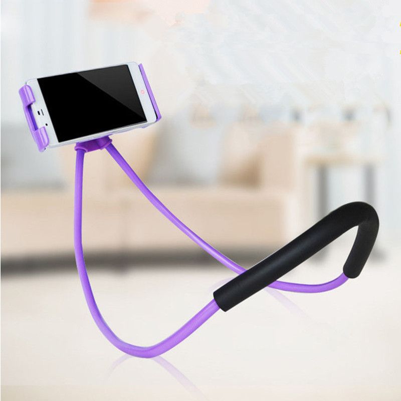 Soporte para teléfono con cuello colgante Soporte de escritorio para c Soporte para teléfono con cuello colgante Soporte de escritorio para c