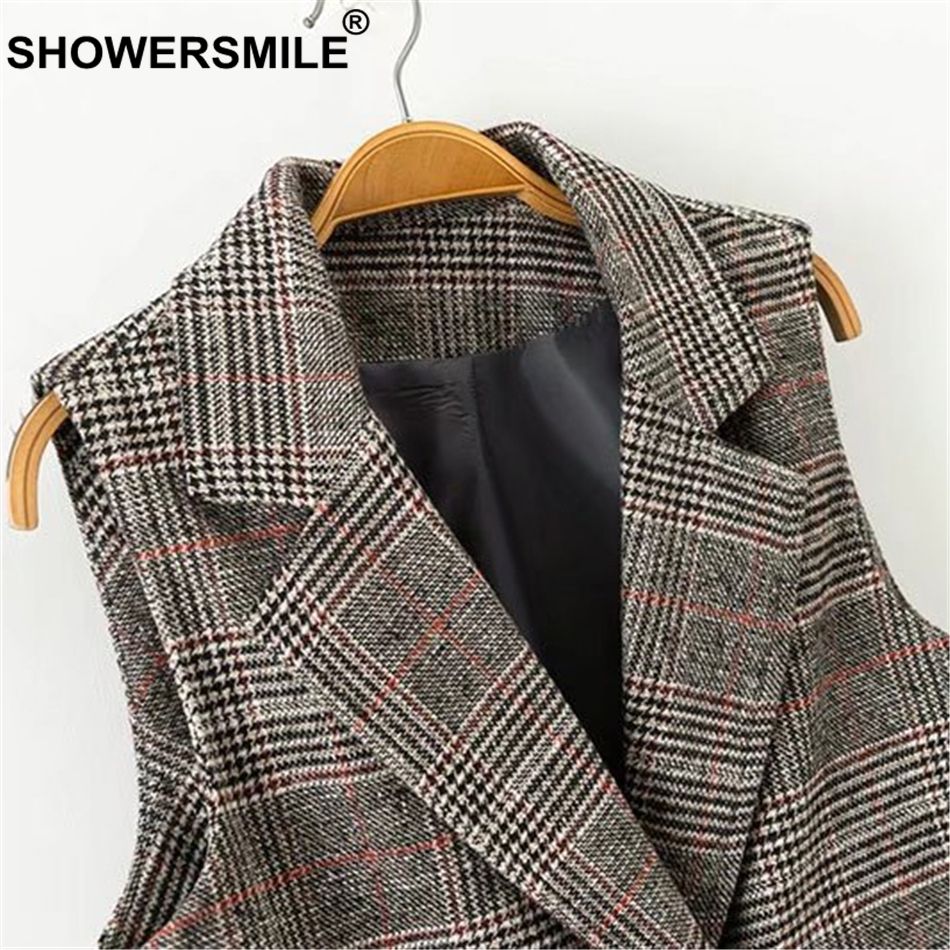 Chaleco A Cuadros Para Mujer Top Chaquetas A Cuadros Sin Man Chaleco A Cuadros Para Mujer Top Chaquetas A Cuadros Sin Man