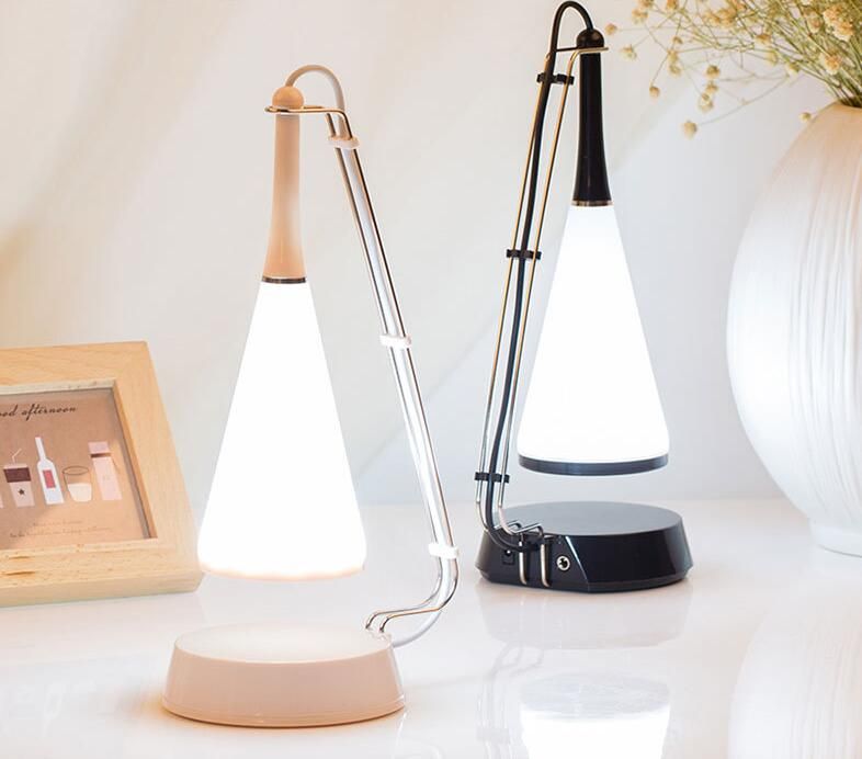 touch sensor led table lamp with speaker