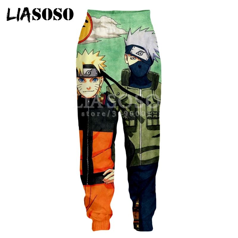 Uzumaki Naruto Cosplay Anime Freizeit Hose Sports Pants trousers Polyester