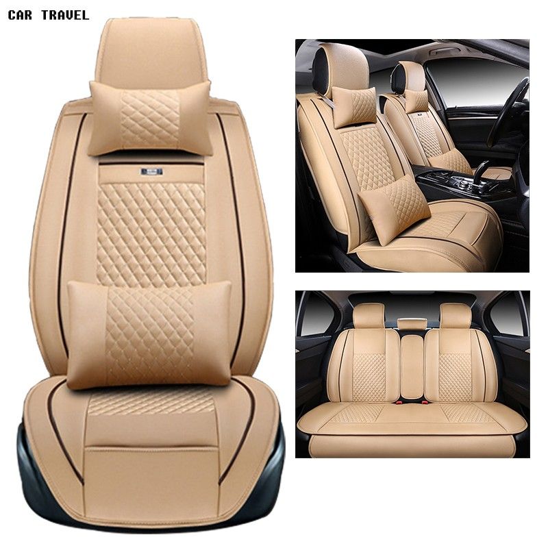 Universal fundas para asientos beige para Skoda Octavia i asiento del coche ya referencias referencias set