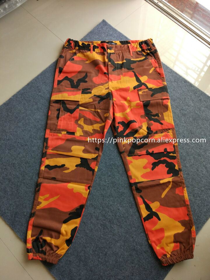 Acquistare Pantaloni Mimetici Arancioni Pantaloni Sportivi Uomo E Donna  Viola Rosa Pantaloni Mimetici Grigi Pantaloni Pantaloni Cargo Streetwear  Hip Hop Harem Jogger Y1892801 Economico | Consegna Veloce E Qualità |  It.Dhgate