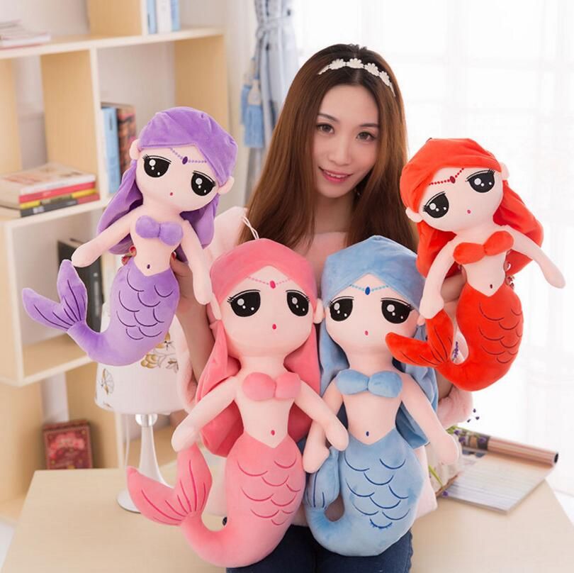 mermaid soft toy doll
