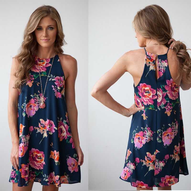 flower summer dress