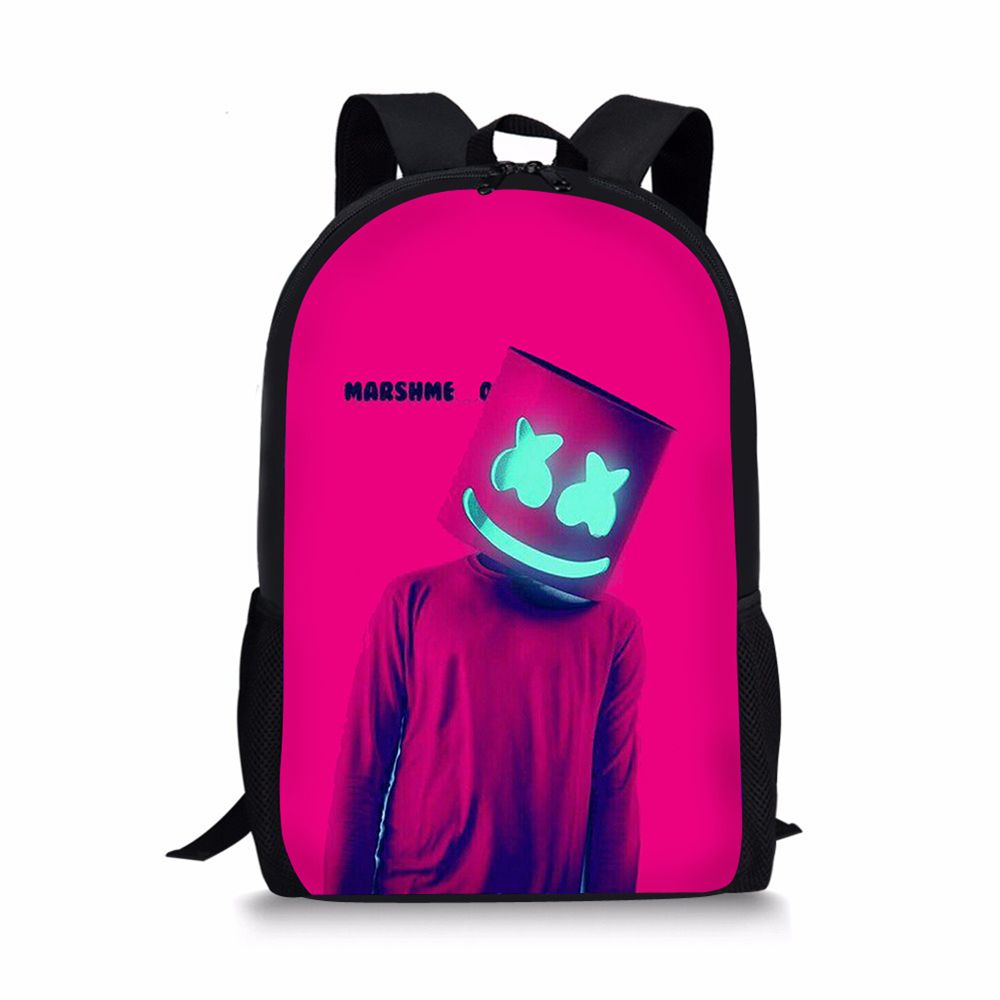 mochilas escolares de marshmello