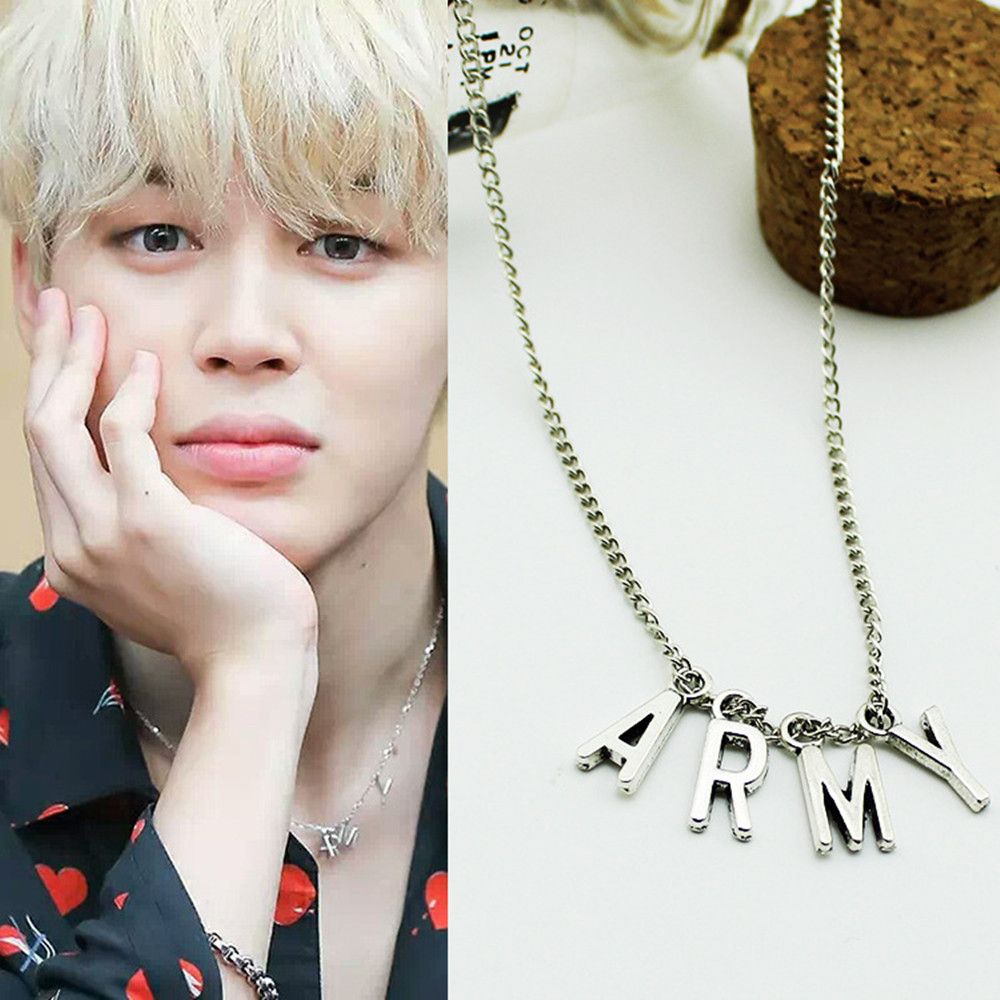 Grosshandel Bts Kpop Armee Anhanger Halskette Frauen Manner Schmuck Collier Korea Mode Bts Album Liebe Dich Zubehor Von Zxr0303 23 16 Auf De Dhgate Com Dhgate
