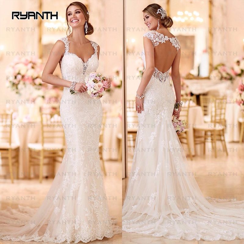 wedding dresses beach 2019