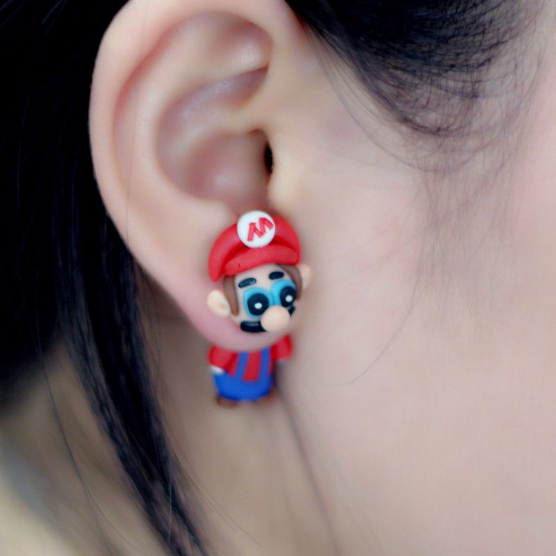 mario earrings