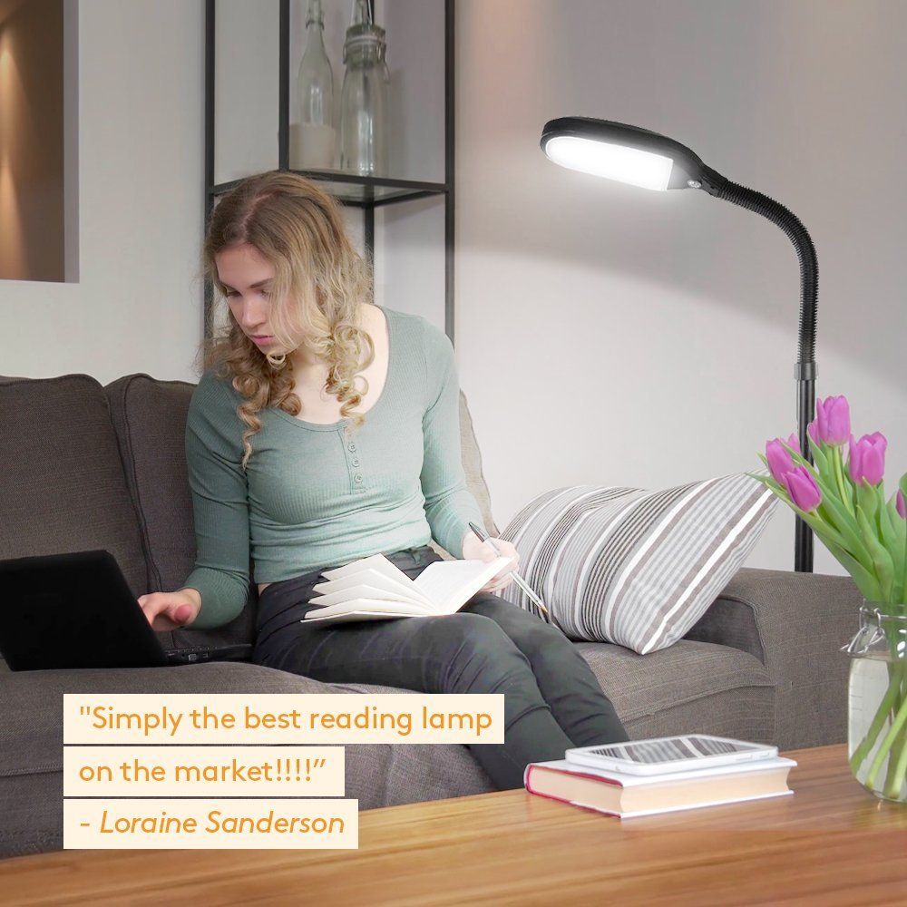 2019 Brightech Litespan Led Reading And Craft Floor Lamp Dimmable Natural Daylight Sunlight Standing Light From Remainer 150 76 Dhgate Com