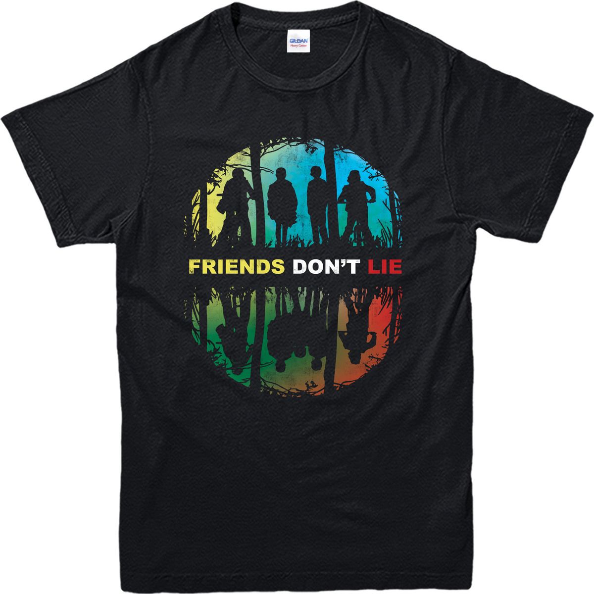 de ultramar Costa General Camiseta Stranger Things, Friends Do not Lie Camiseta, diseño inspirado Top  Cheap Sale 100% algodón