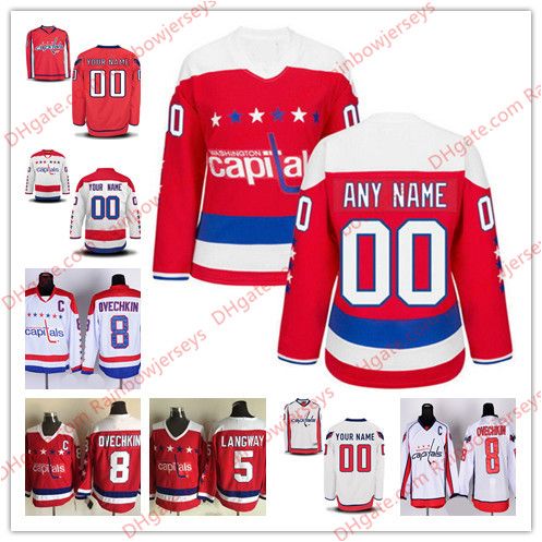 washington capitals custom jersey