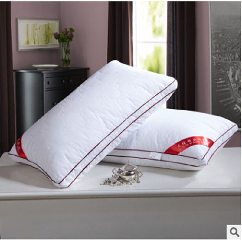 White Pillow Five Star Hotel Bedding Set Pillow100 Cotton Neck
