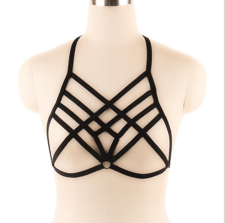 Compre El Sexy Sostén De Encaje Cruzado De La Reina De Europa Y Estados Unidos Usa Accesorios Como Ropa Interior De Arnés De Bambú A 5,9 € Del Chun888 | DHgate.Com