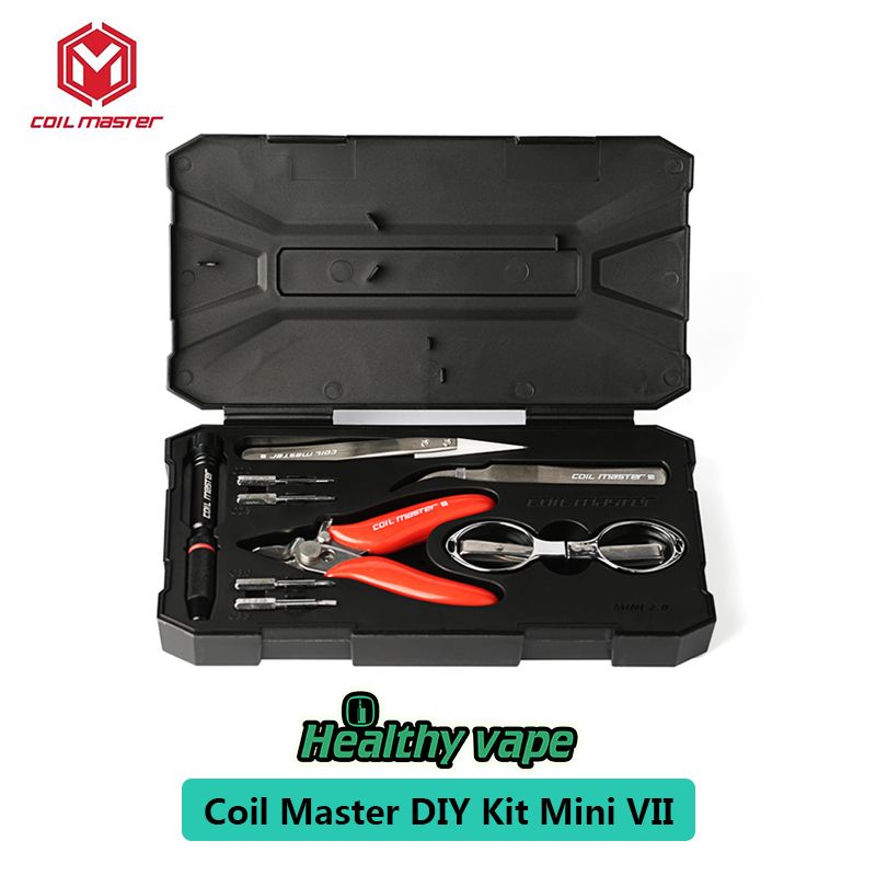 Compre Coil Master Diy Kit Mini Ii Kit De Bricolaje Coil Master Actualizado Para Atomizador Vape Mod 100 Autentico A 14 06 Del Healthyvaping Dhgate Com