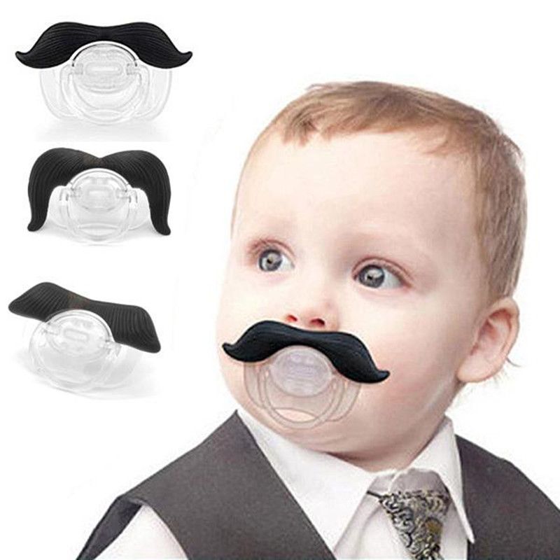 Bebe Puericulture Drole Moustache Bebe Garcon Fille Nourrisson Sucette Tetons Orthodontiquew Fr Alimentation Pour Bebe