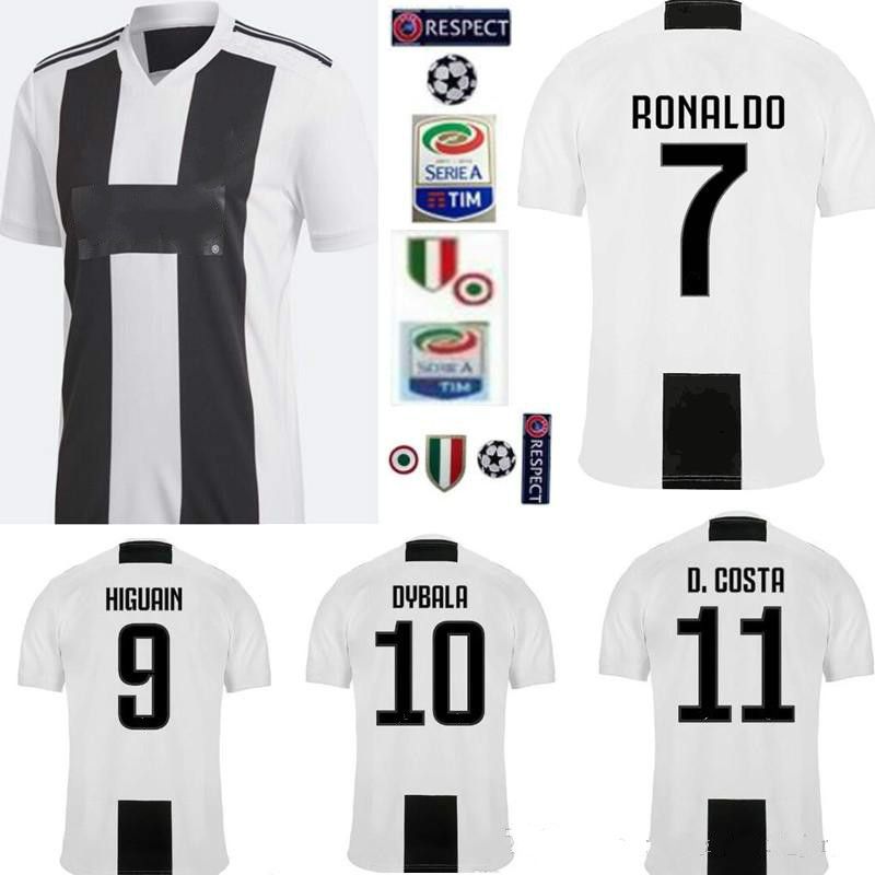 2020 New 2019 RONALDO JUVENTUS Soccer Jersey 18 19 JUVE ...